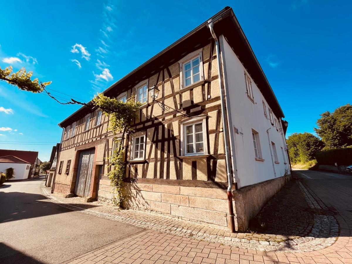 Auszeit - Historisches Ferienhaus In Der Sudpfalz Villa Dierbach Exterior photo