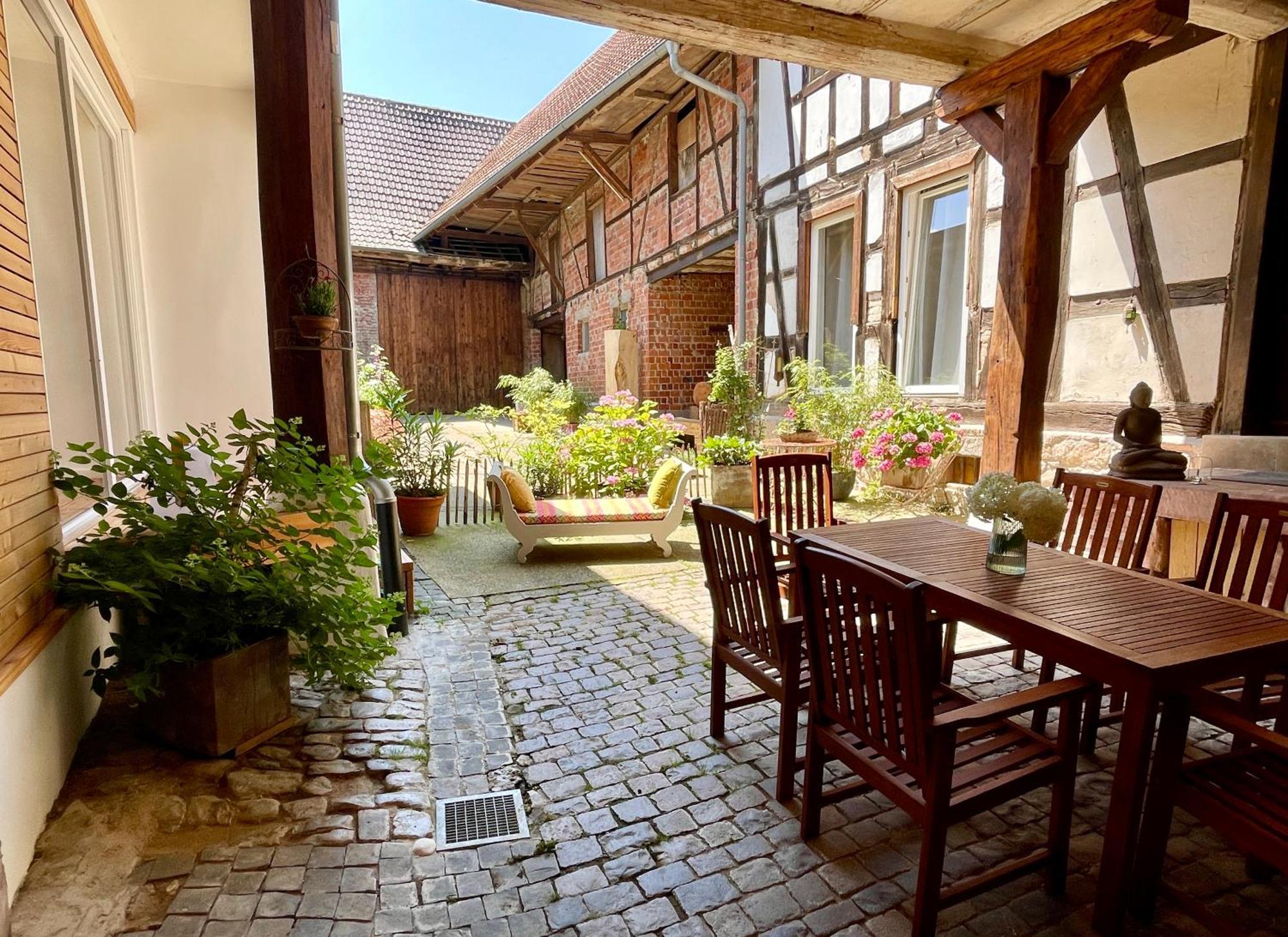 Auszeit - Historisches Ferienhaus In Der Sudpfalz Villa Dierbach Exterior photo